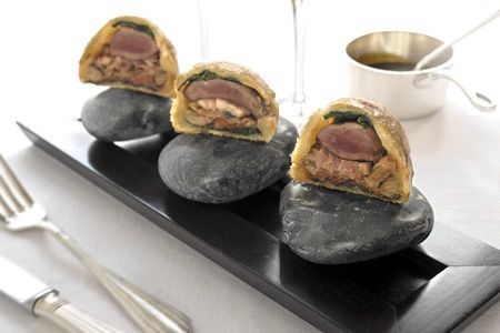 Tourte de pigeon au jambon de Reims