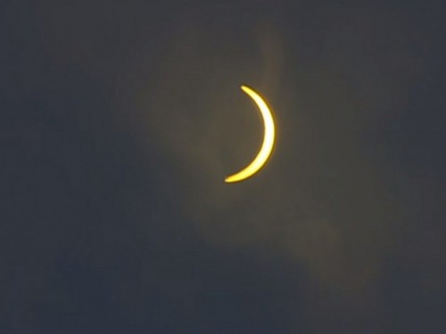 L'éclipse solaire totale du 20 mars 2015, vue depuis les Îles Féroé, archipel situé entre l'Écosse et l'Islande.