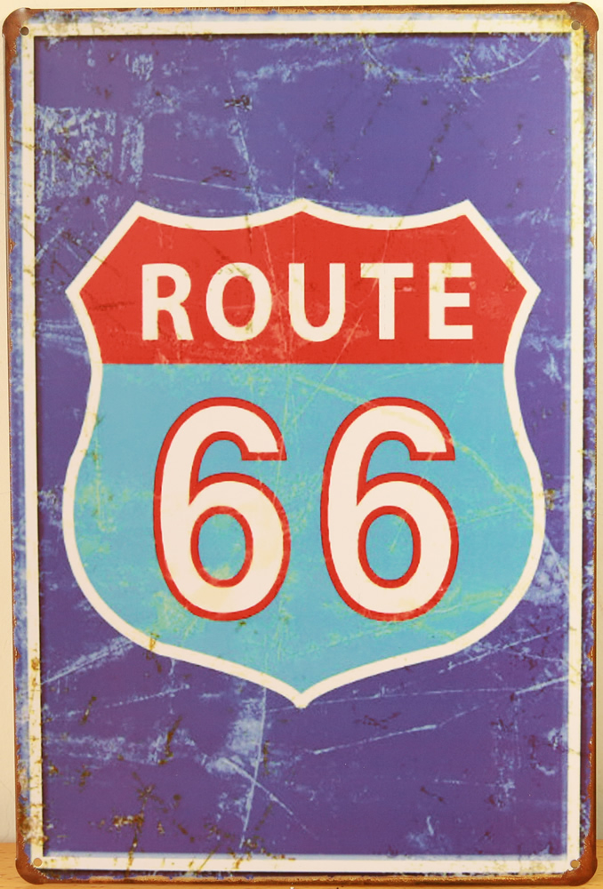 Plaque Route 66