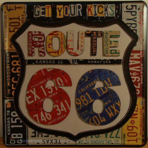 Plaque Route 66
