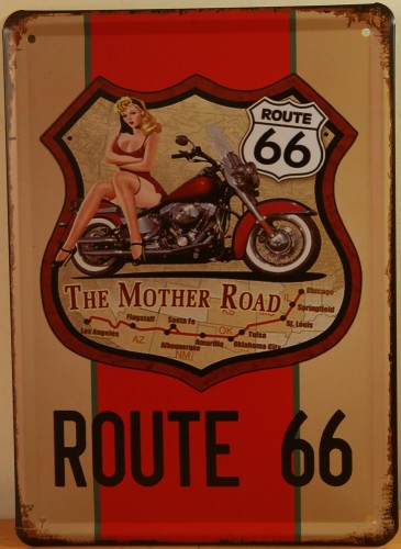 Plaque Route 66