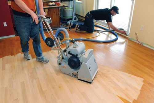 sablage plancher