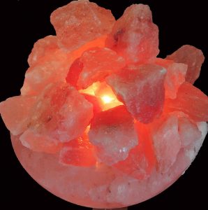 sel rose de l'Himalaya