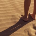 Pieds sable